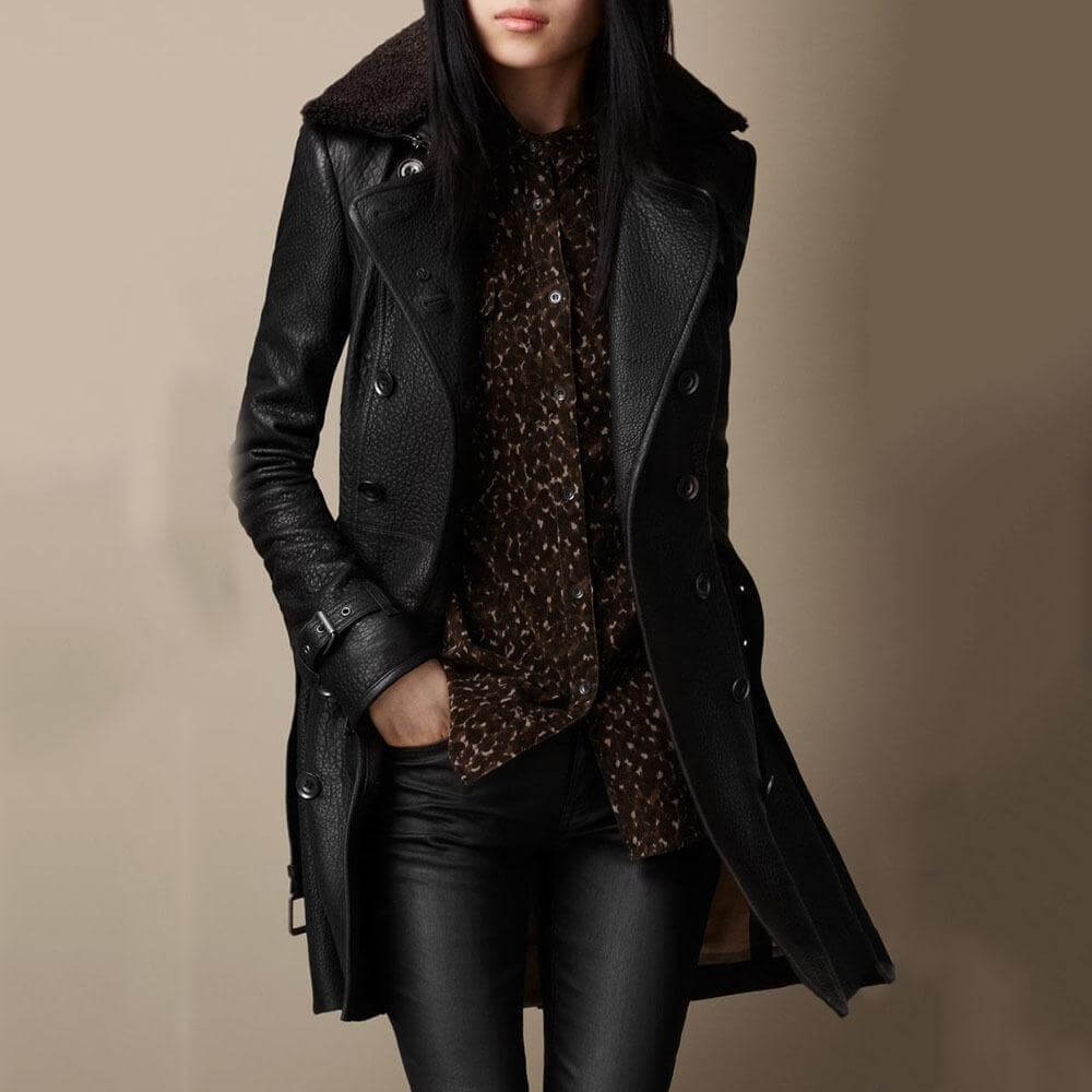 Women's Long Winter Coat | Elegant
