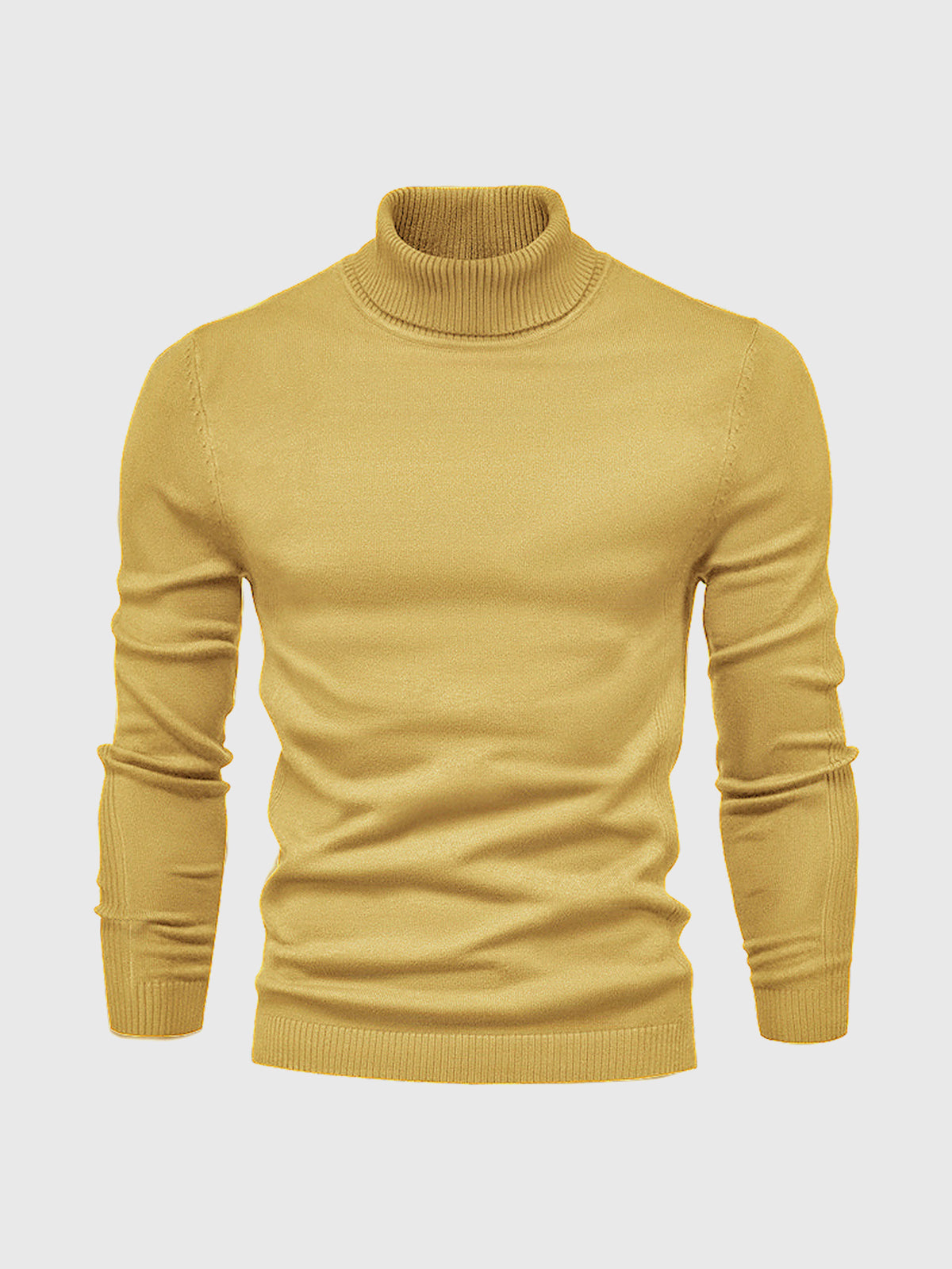 Men's Short Turtleneck Sweater | Washable