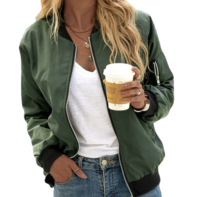 Women's Bomber Winter Jacket | Short