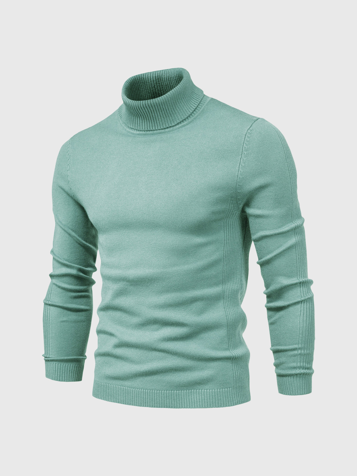 Men's Short Turtleneck Sweater | Washable