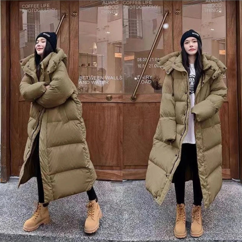 Ladies Long Winter Jacket | Comfortable and Warm