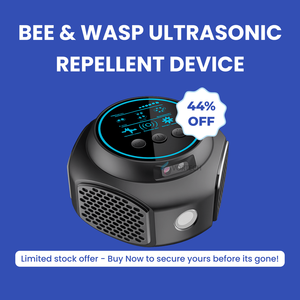 360-Degree Ultrasonic Repellent for Bees and Wasps