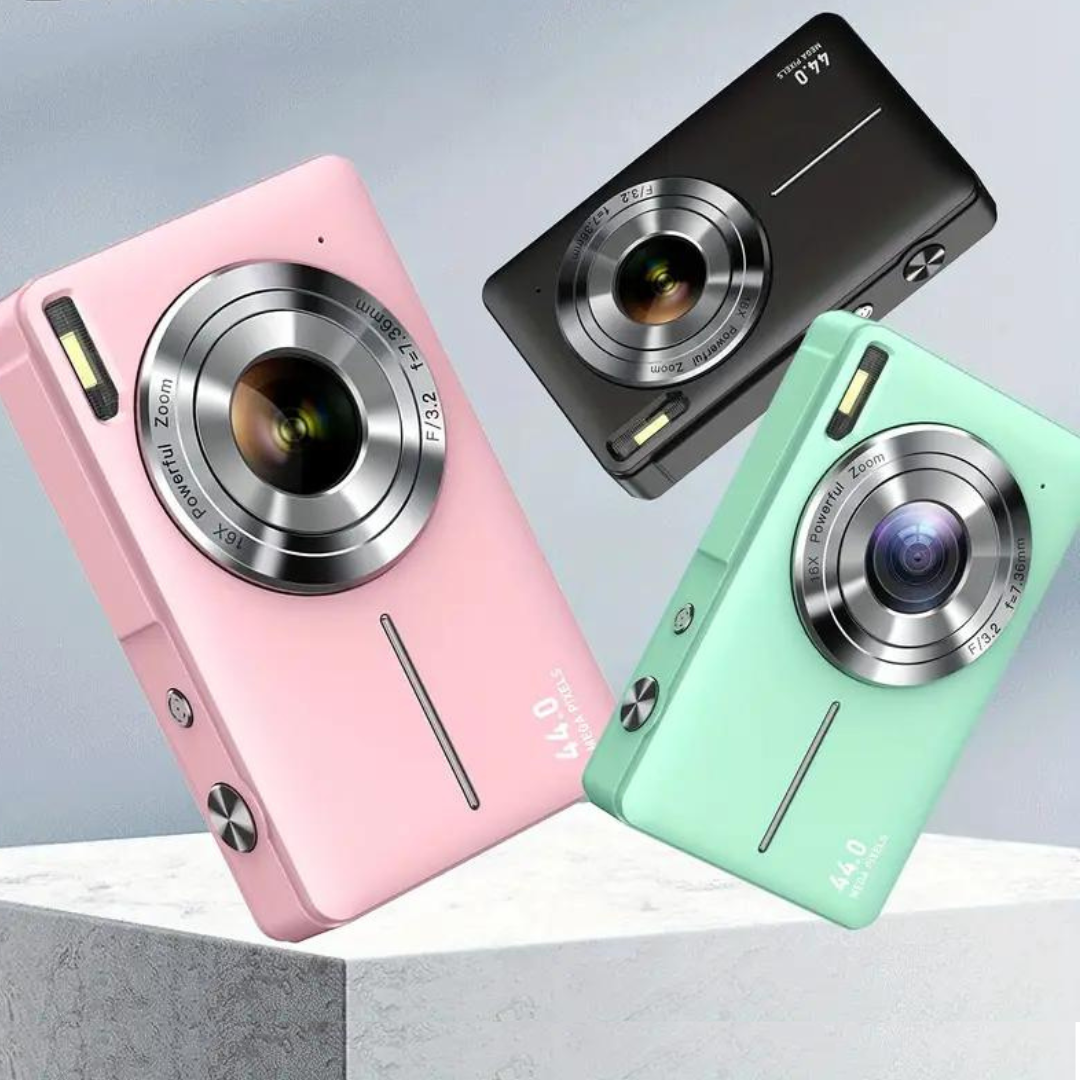Retro-Style Digital Camera - Capture Timeless Memories