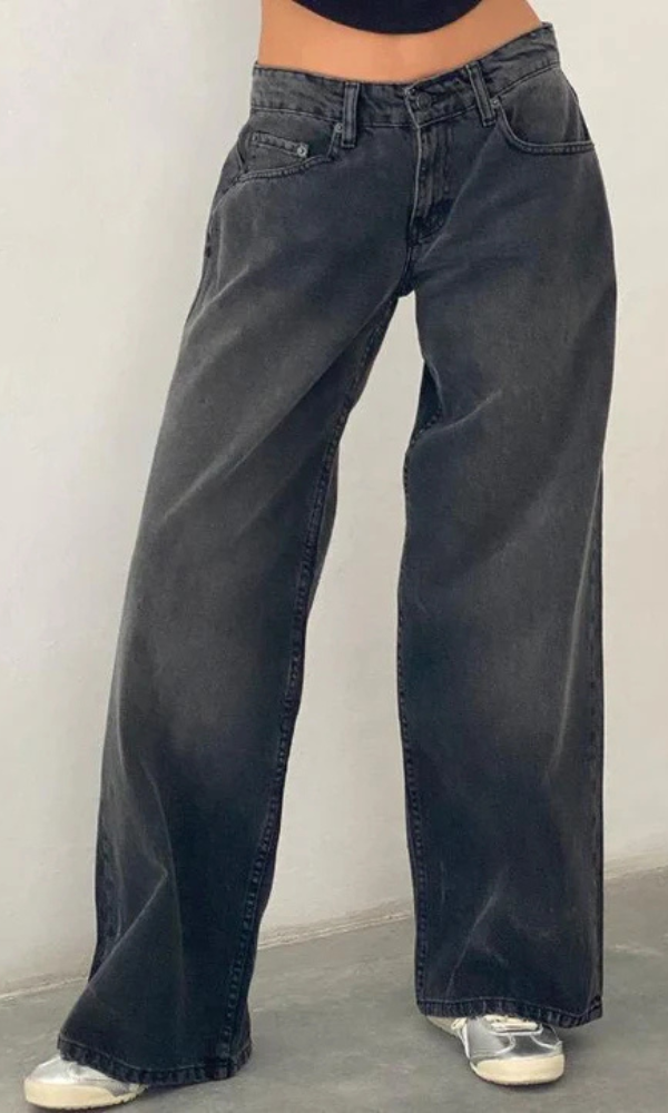 Women's Stretch Baggy Jeans | Long