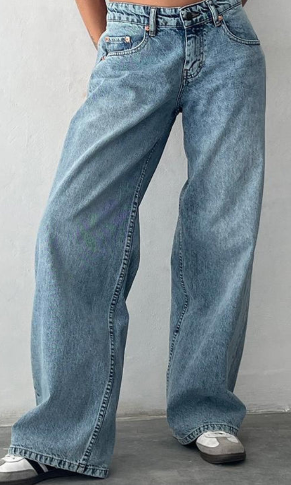 Women's Stretch Baggy Jeans | Long