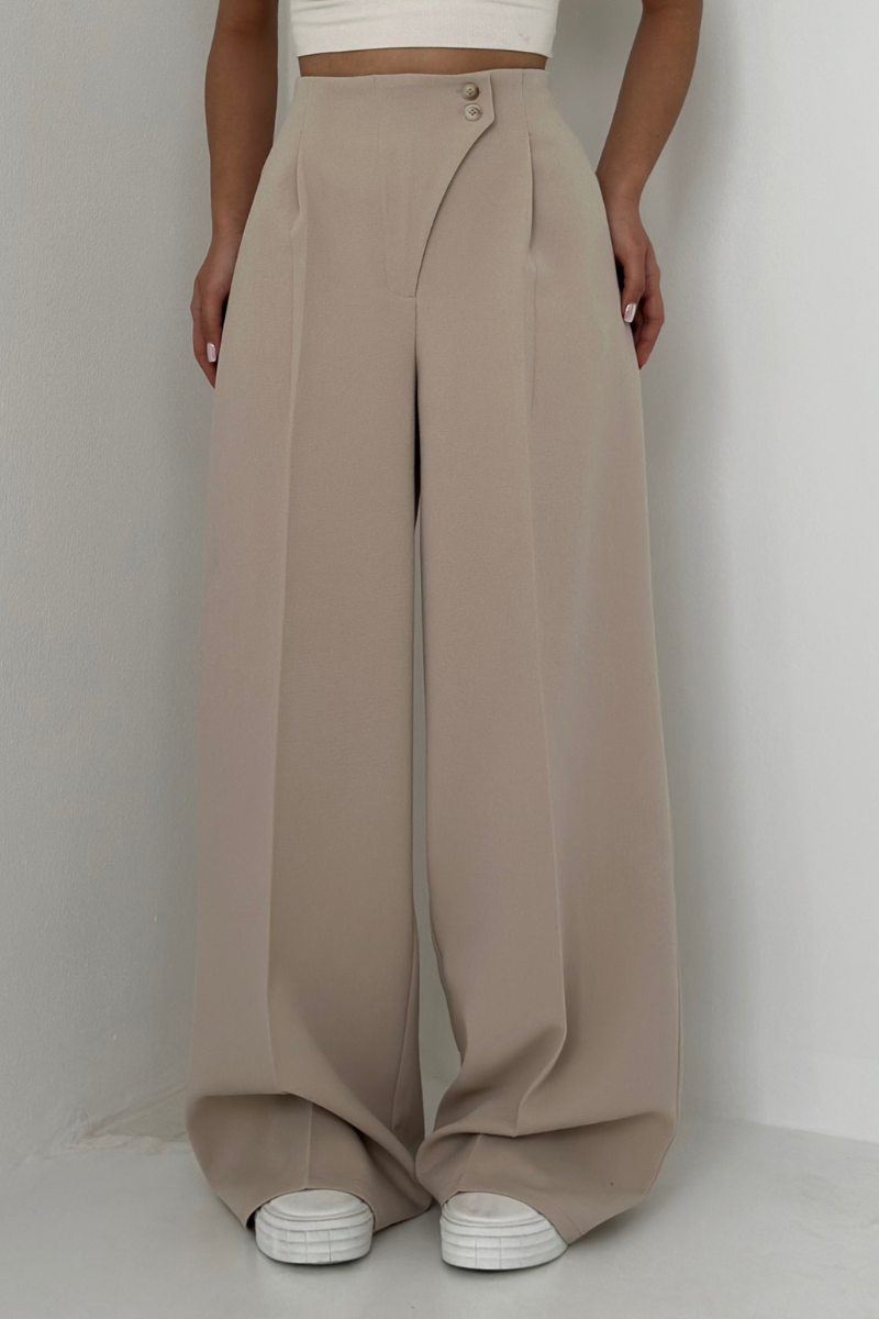 Women's Baggy High-Waisted Pants | Wide Leg