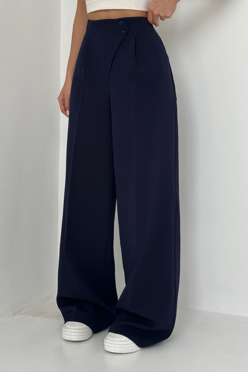 Women's Baggy High-Waisted Pants | Wide Leg