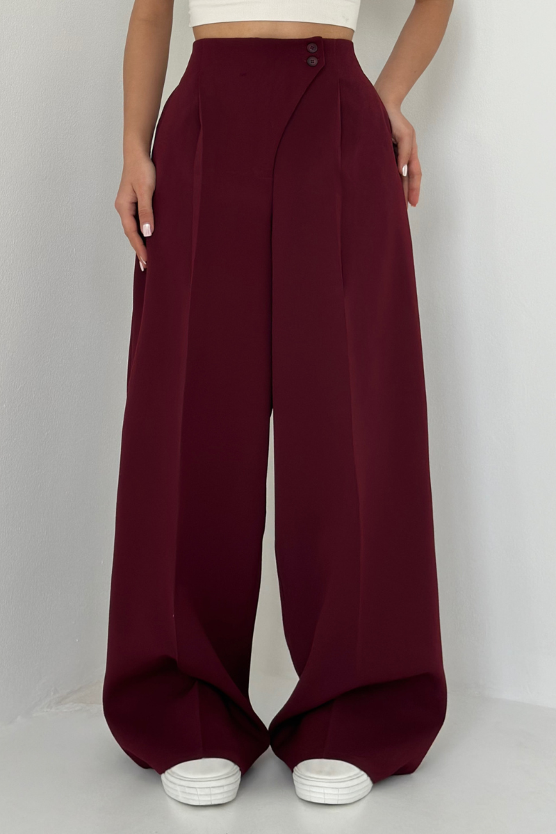 Women's Baggy High-Waisted Pants | Wide Leg