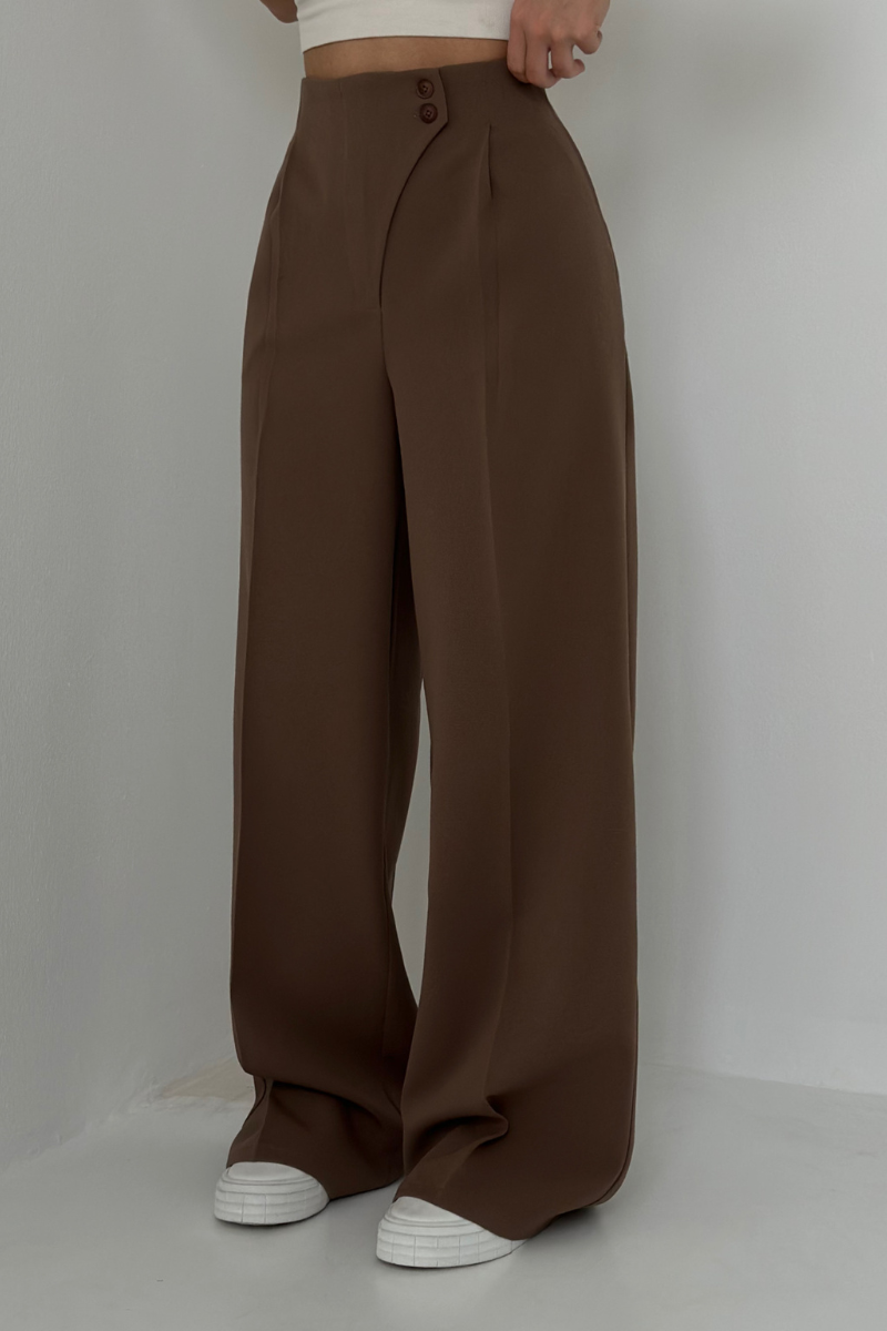 Women's Baggy High-Waisted Pants | Wide Leg