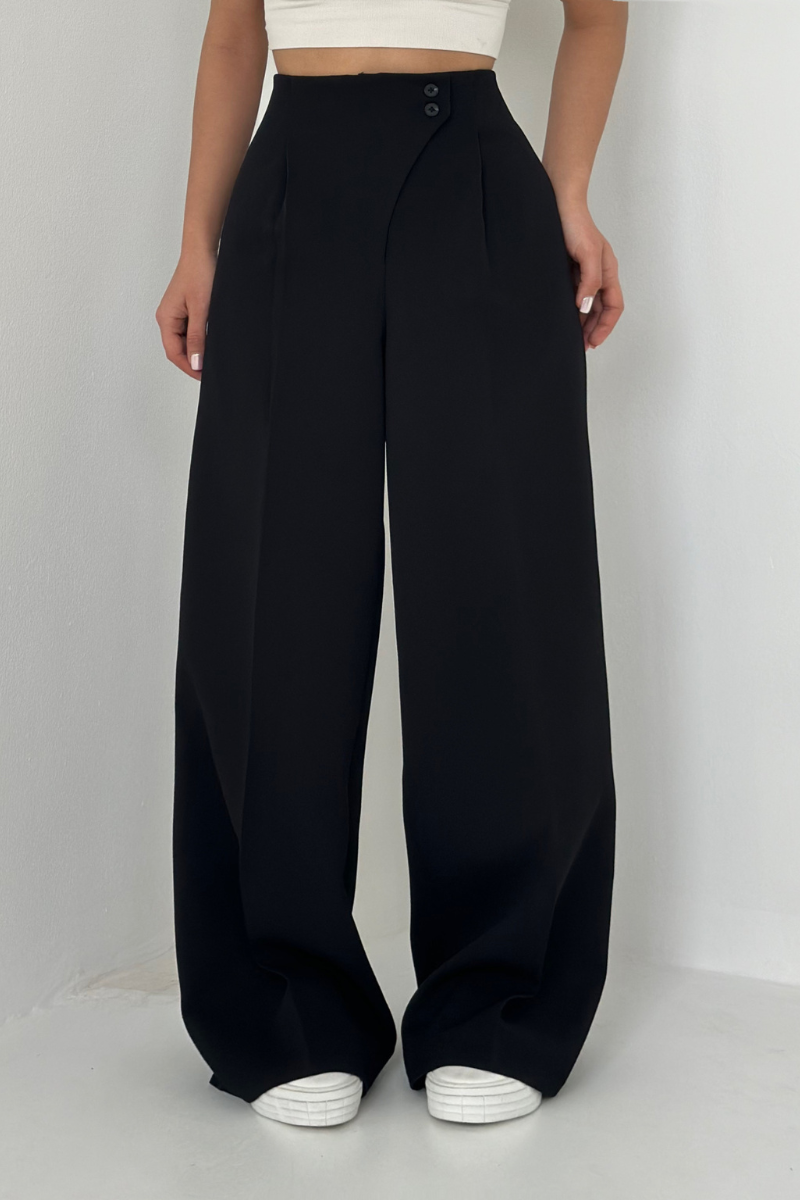 Women's Baggy High-Waisted Pants | Wide Leg