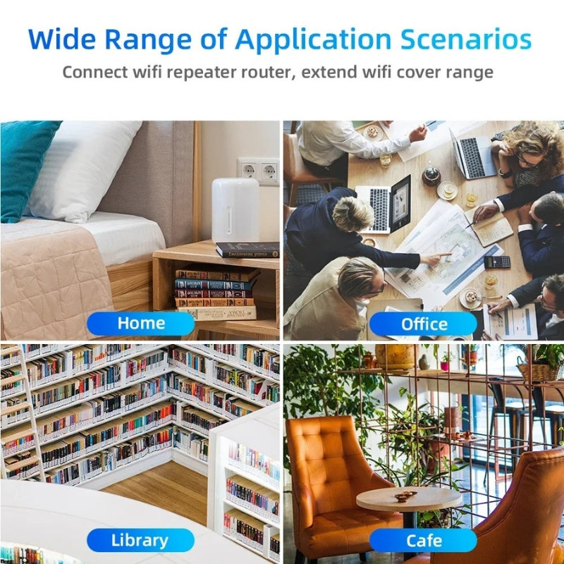 Outdoor WiFi Range Extender and Repeater for Gardens, Home Offices, Yards, and Patios