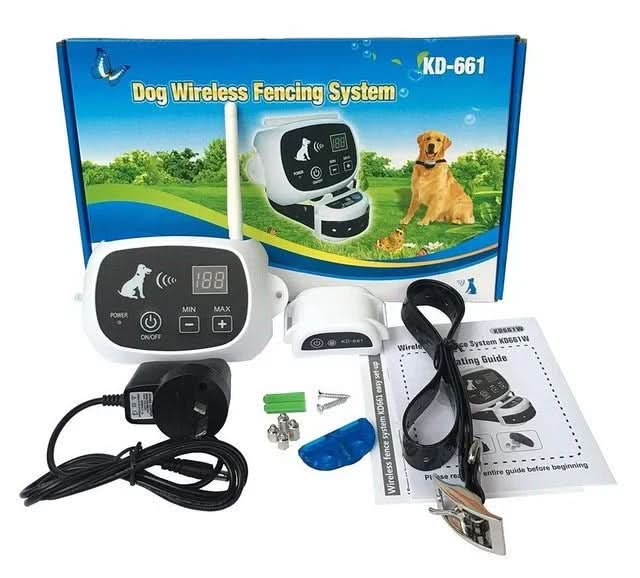 Wireless Pet Containment System with Sound and Vibration Notifications