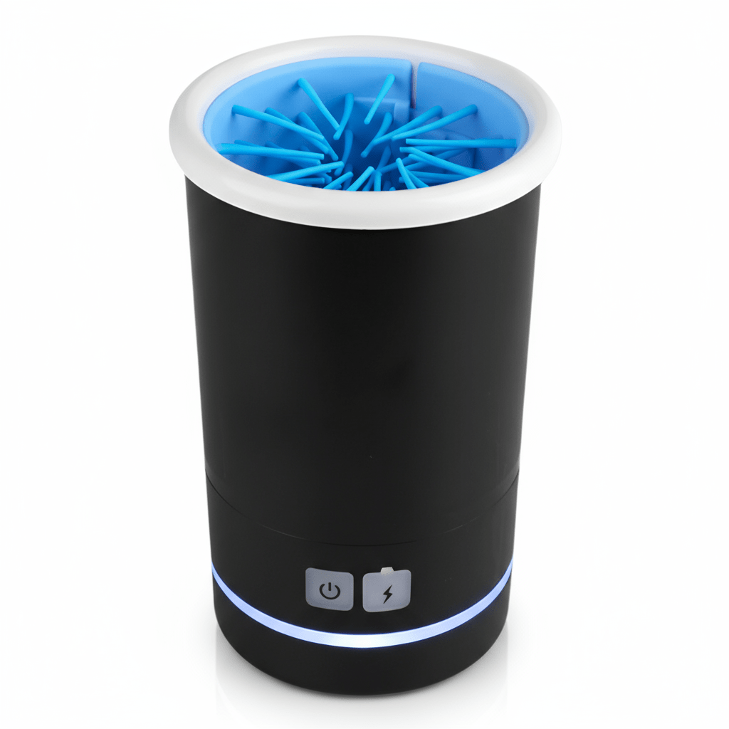 Automatic Pet Paw Cleaning Cup with Gentle Bristles