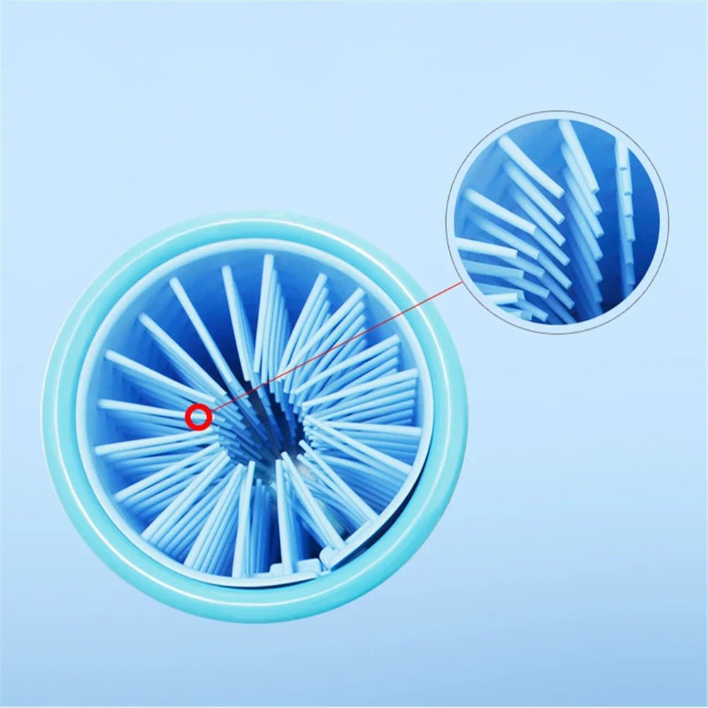 Automatic Pet Paw Cleaning Cup with Gentle Bristles