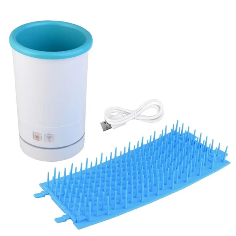 Automatic Pet Paw Cleaning Cup with Gentle Bristles