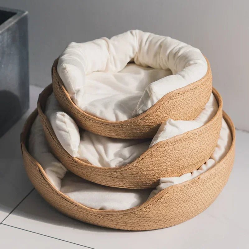 Eco-Friendly Cat Sofa Featuring Breathable Cotton Design