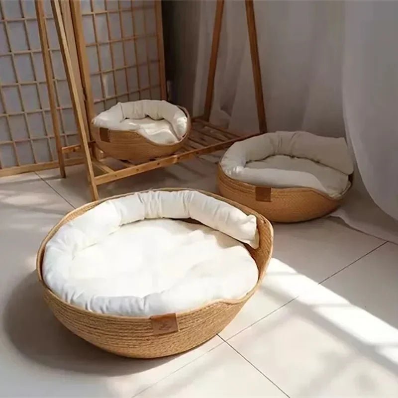 Eco-Friendly Cat Sofa Featuring Breathable Cotton Design