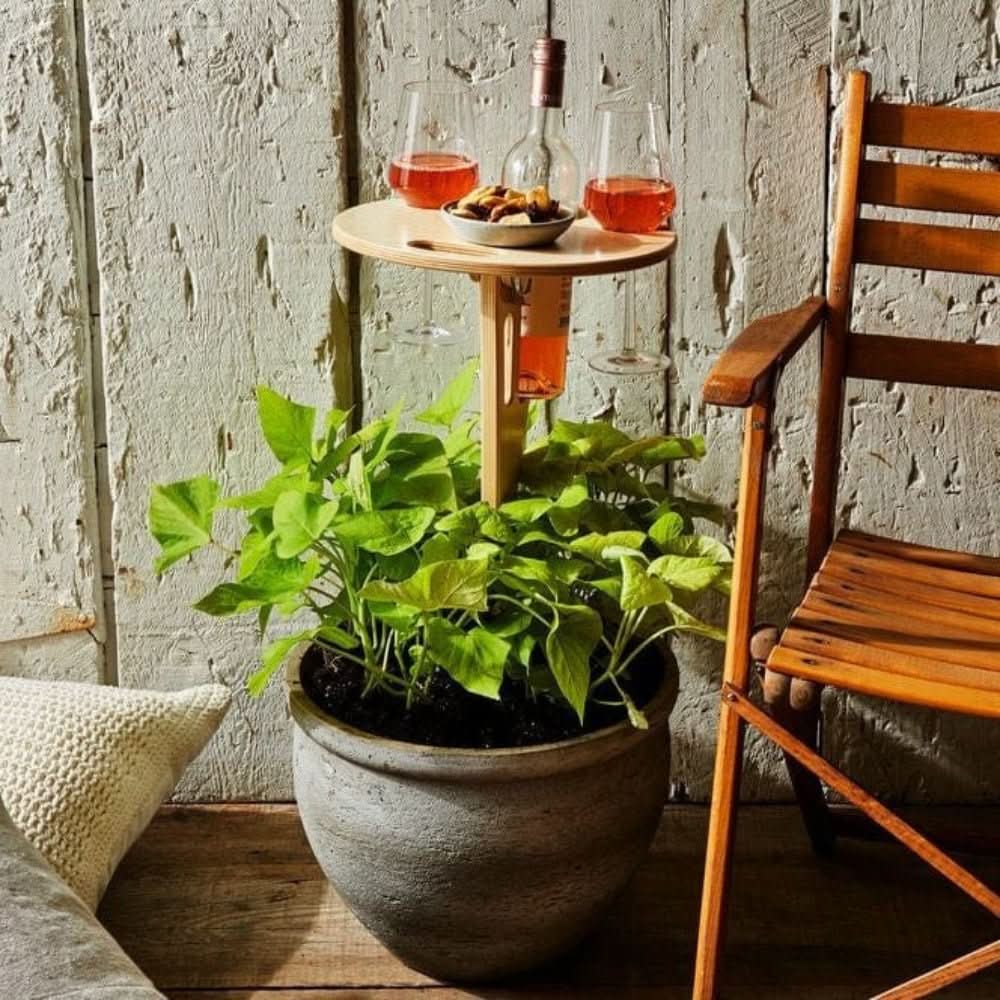 Compact Wine Table – Perfect for Picnics and Outdoor Fun