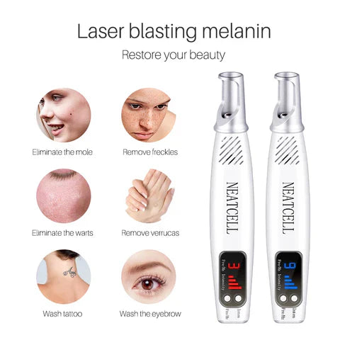 Laser Pen for Removing Tattoos, Moles, and Freckles