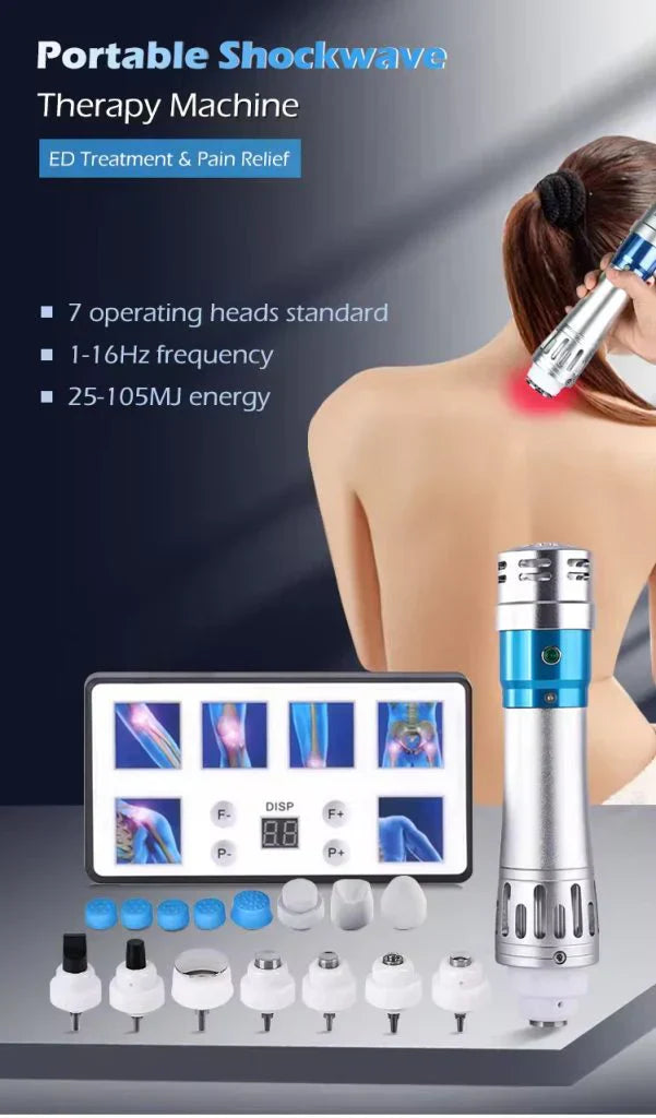 Portable Shockwave Therapy Device for Men's ED