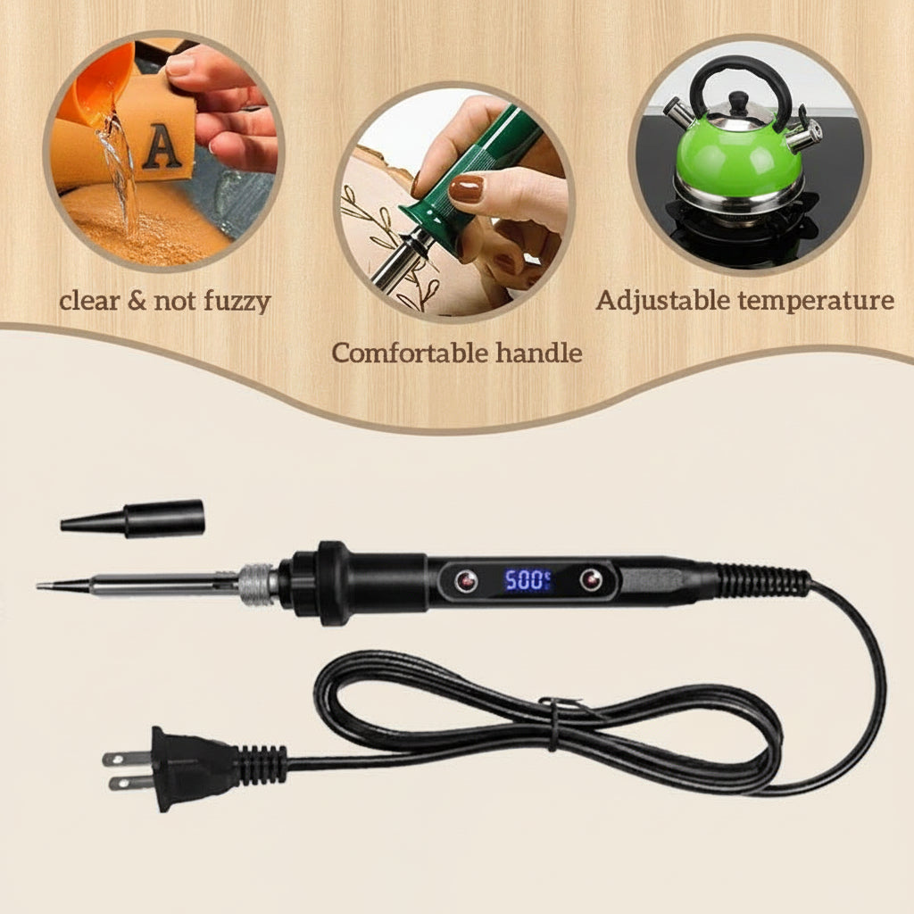 Premium Engraving and Wood Burning Kit for Artists