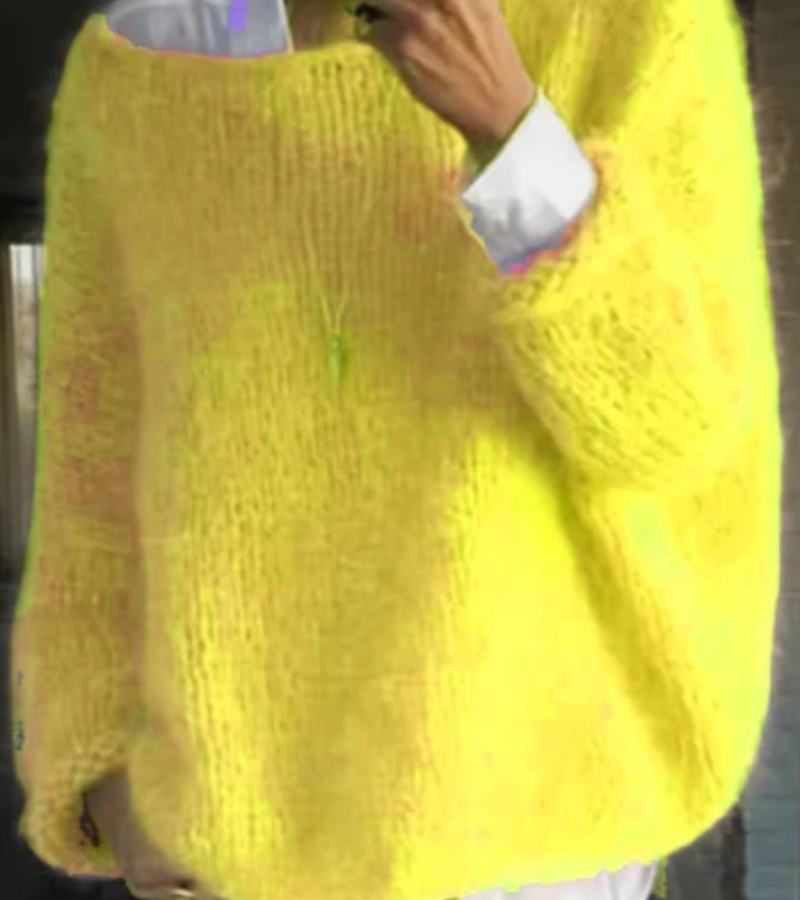 Women's Oversized Knit Sweater | Long