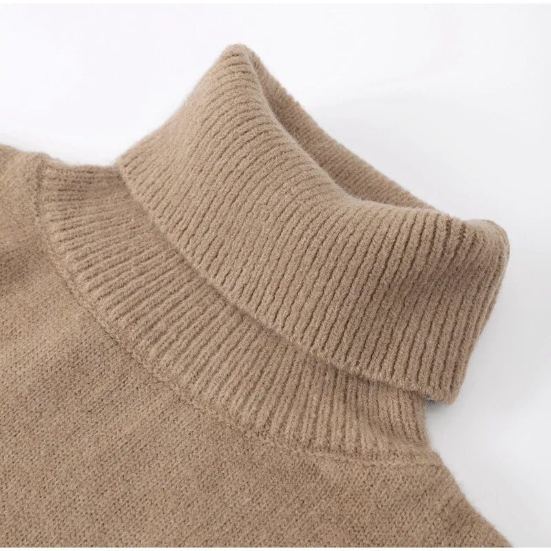 Women's Turtleneck Sweater | Long