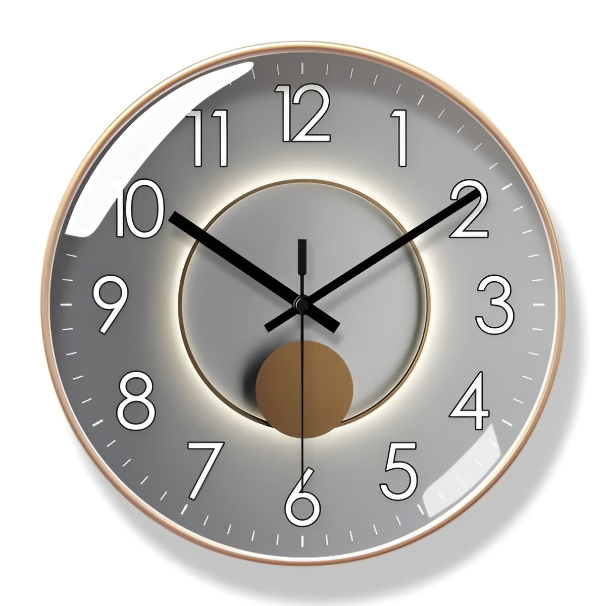Chic and Contemporary Wall Clock – Ideal for a Stylish Home