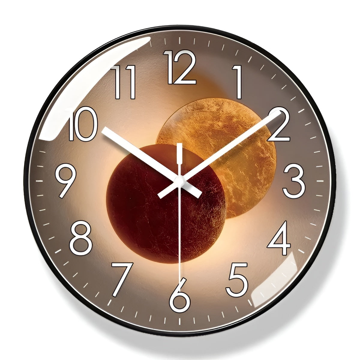 Chic and Contemporary Wall Clock – Ideal for a Stylish Home