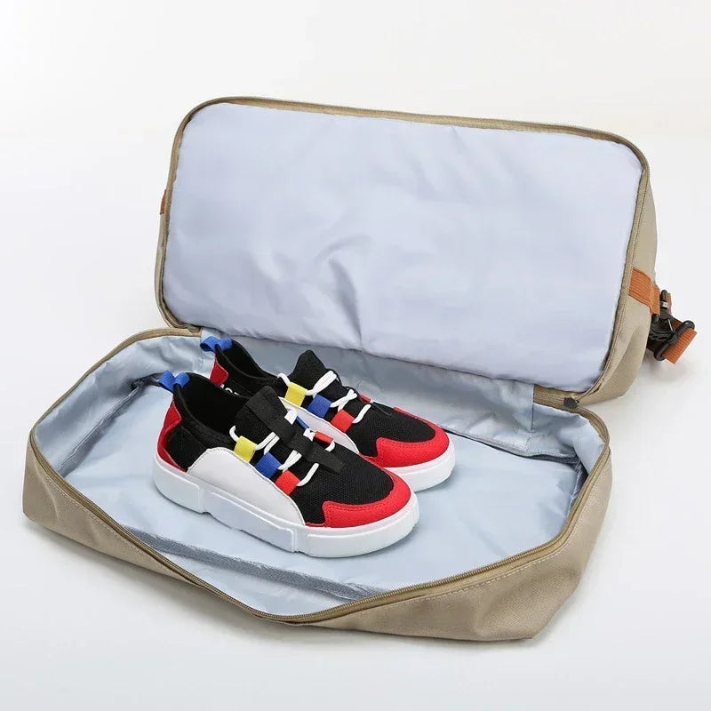 Spacious Fitness Travel Bag | Wet-Dry Separation | Versatile Hand & Shoulder Bag for Women