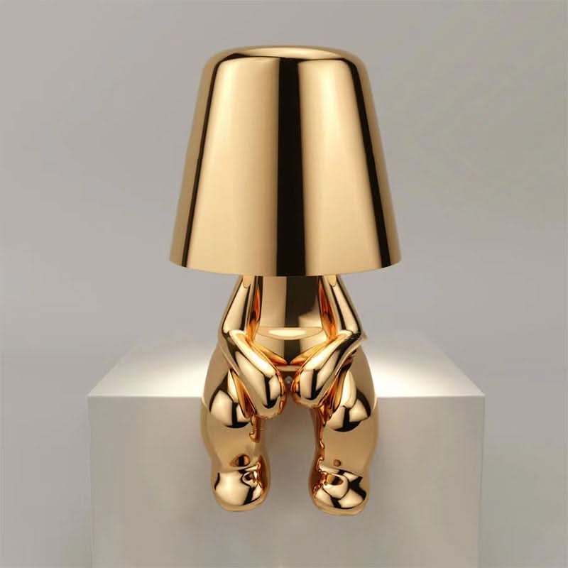 Contemporary LED Table Lamp with Adjustable Brightness