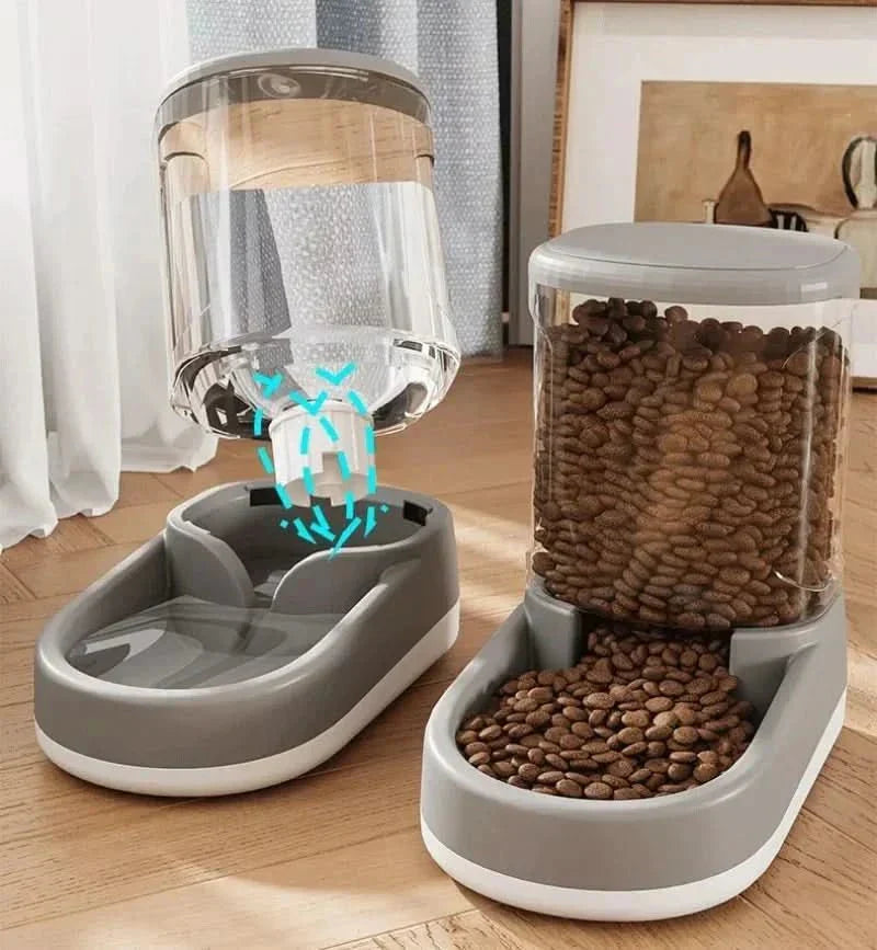 Self-Dispensing Pet Food Feeder
