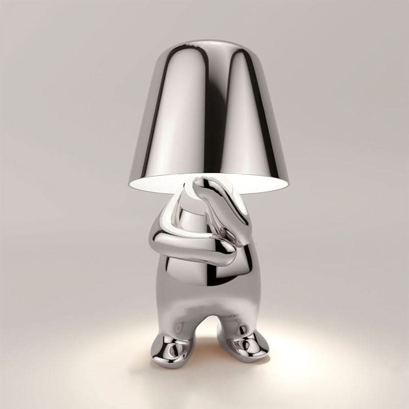 Contemporary LED Table Lamp with Adjustable Brightness