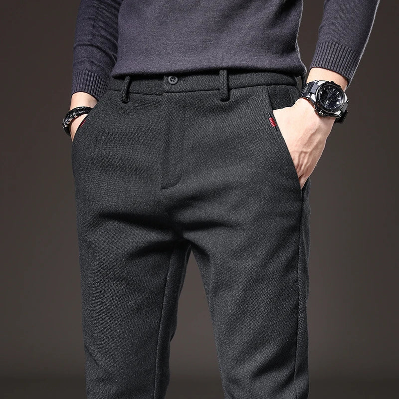 Men's Fabric Trousers | Elegant