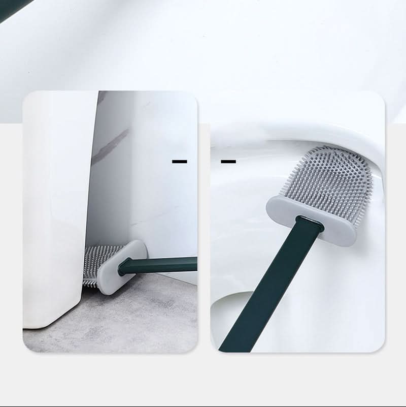 Flexible Silicone Toilet Cleaning Brush