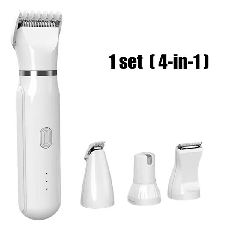 4-in-1 Pet Grooming Tool – Combined Fur and Nail Care Solution