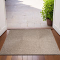 Durable Polyester 3D Groove Doormat with Non-Slip Design for Indoor and Outdoor Use