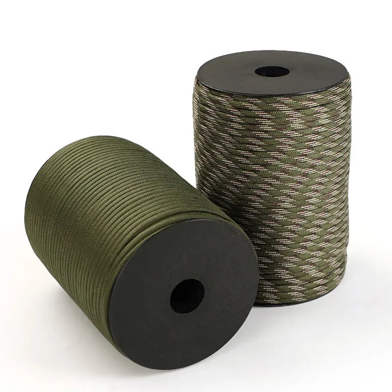100m Survival Paracord – 9-Strand 550 Paracord Rope for Outdoor Activities and Crafts
