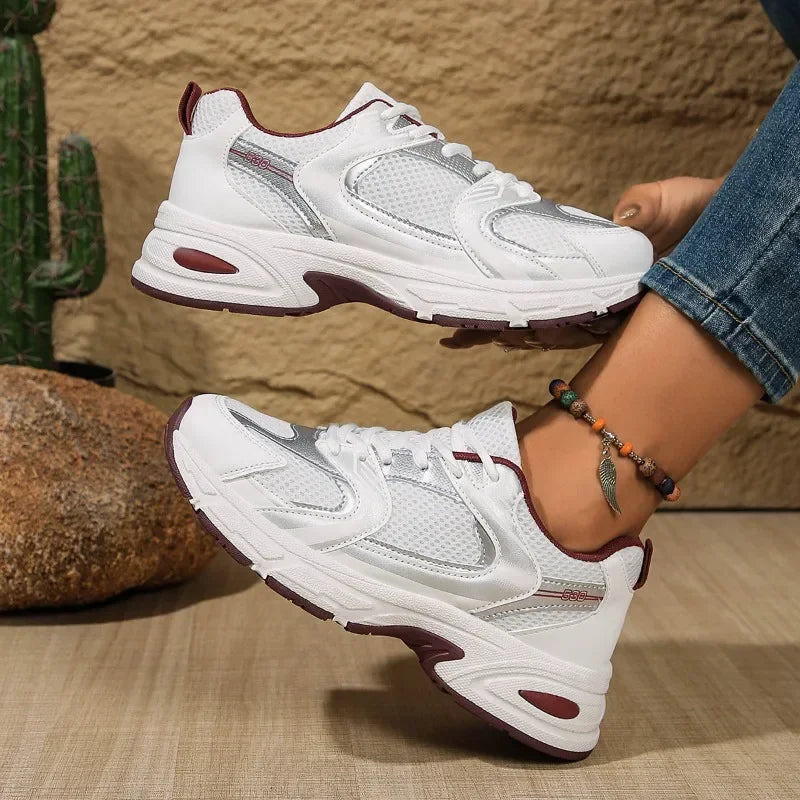 Women's Chunky Sneakers | Lace-Up Closure