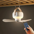 Portable Compact Ceiling Fan for Convenient Use