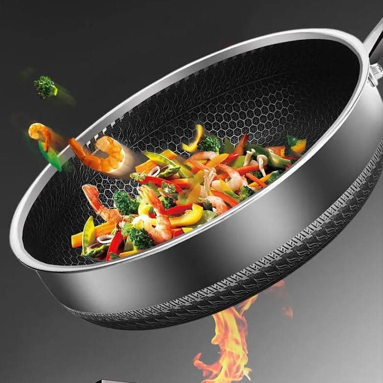 High-Quality Stainless Steel Skillet