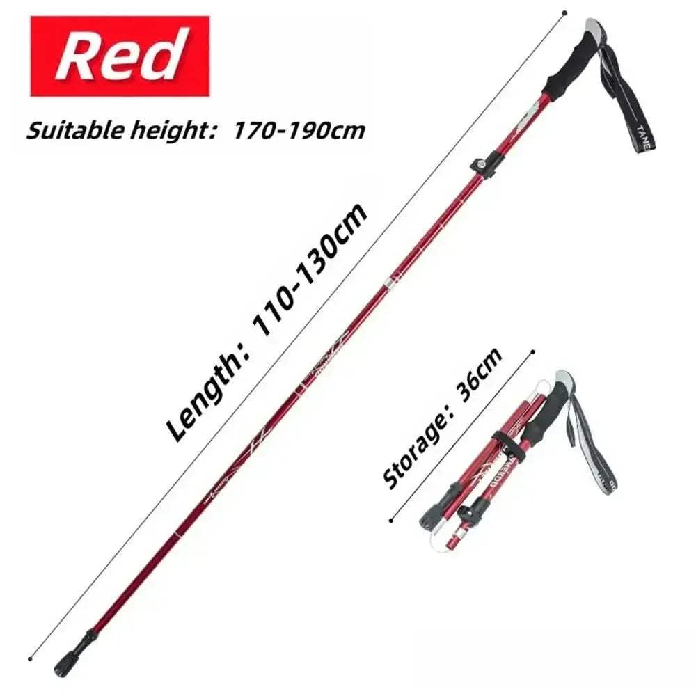 Versatile Trekking Poles for Improved Stability and Comfort