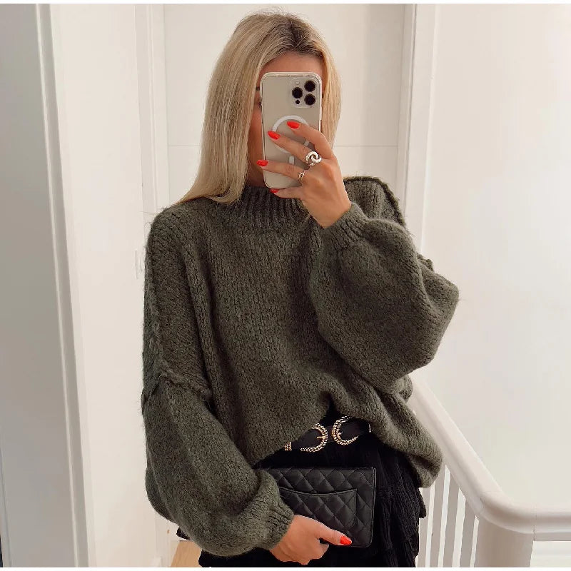 Women's Knit Sweater | Oversized