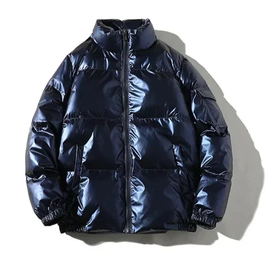 Men's Puffer Winter Jacket | Warm