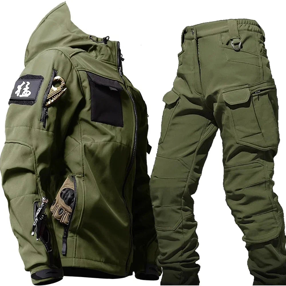 Men's Warm Winter Jacket and Pants | Waterproof