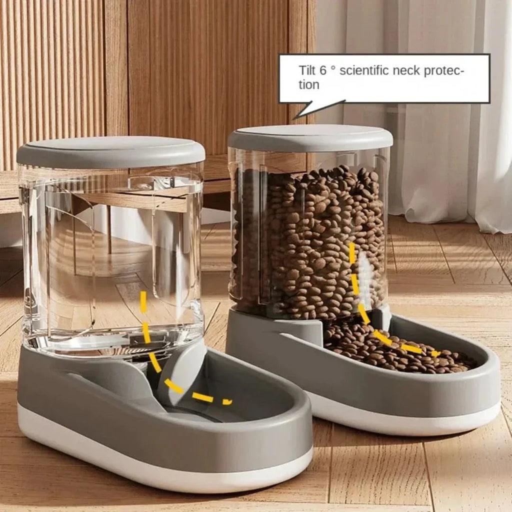 Self-Dispensing Pet Food Feeder