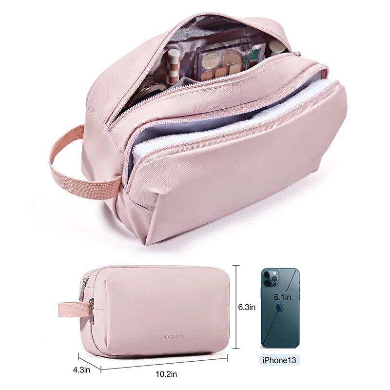 Waterproof Cosmetic Bag for All | Lightweight Toiletry Organizer in S/M/L | Travel Accessory for Toiletries & Makeup | Unisex Travel Organizer
