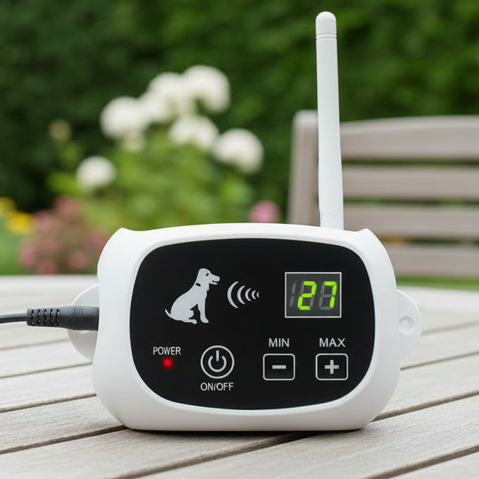 Wireless Dog Fence System with Training Feature for Safe Outdoor Freedom