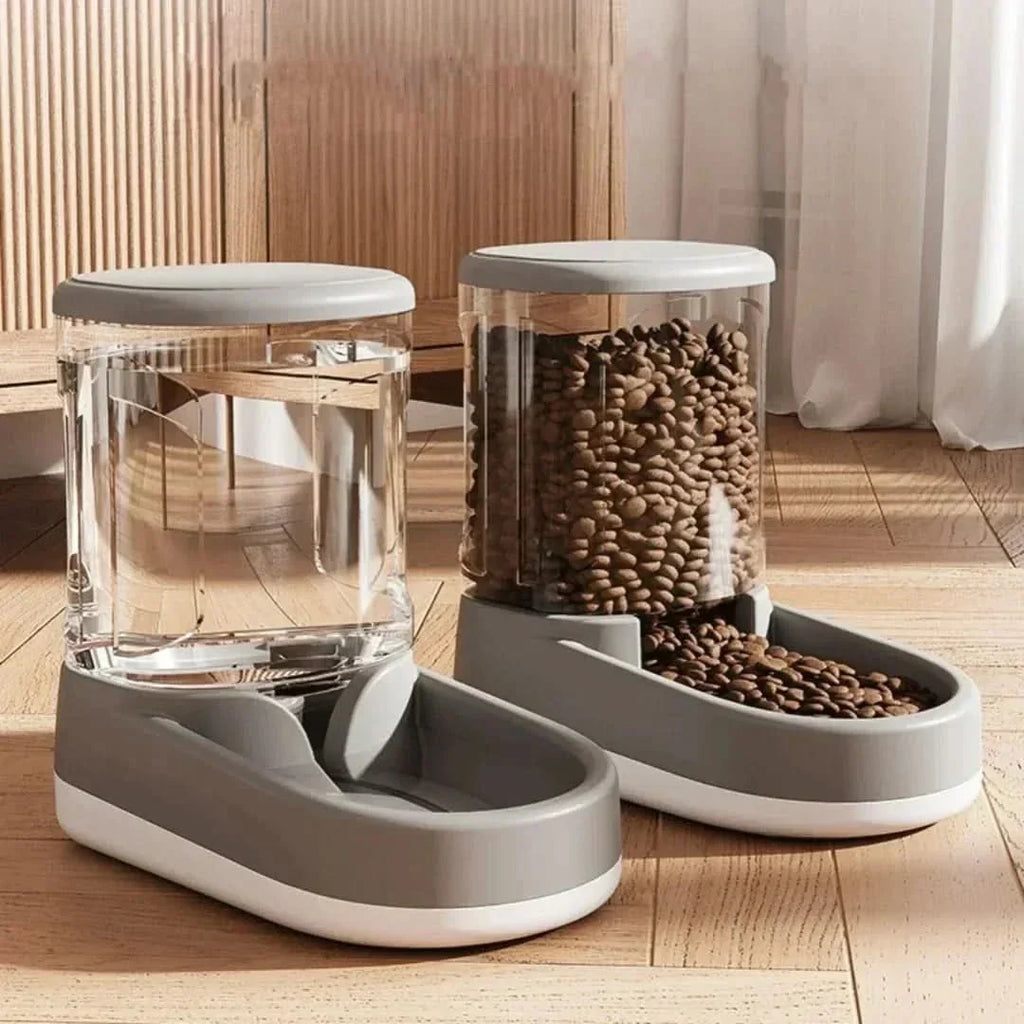 Self-Dispensing Pet Food Feeder