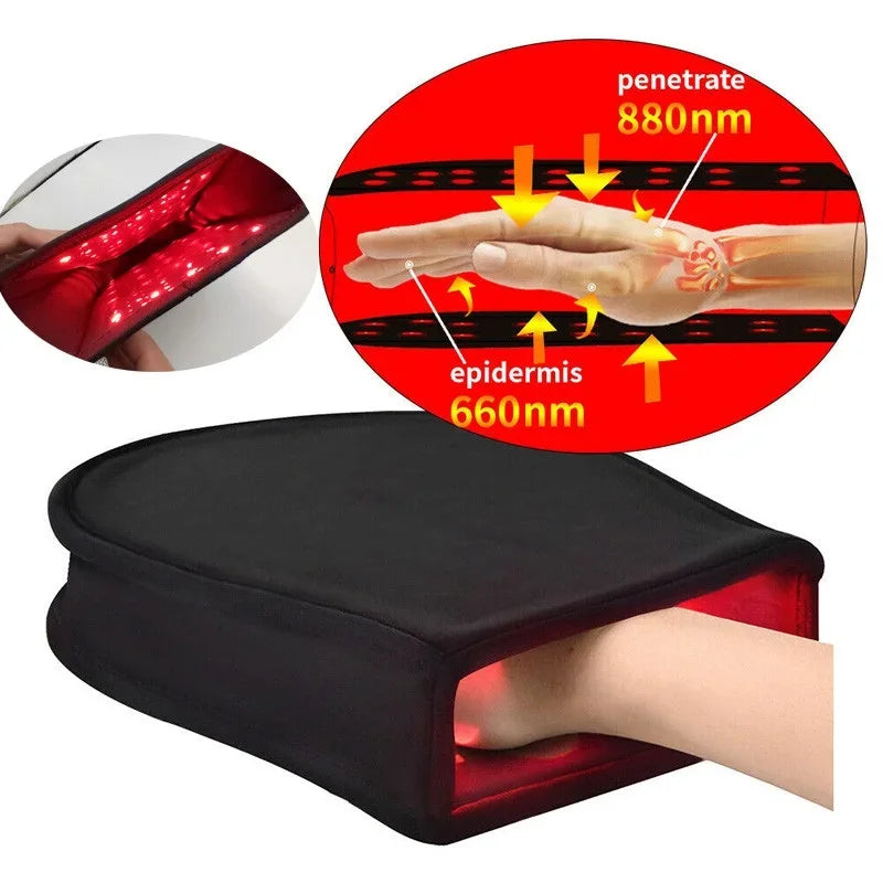 Red Light Therapy Glove for Alleviating Joint Pain